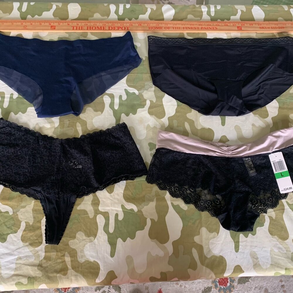 BUNDLE of 4 New Underwear, 1 NWT and 3 NWOT - different sizes